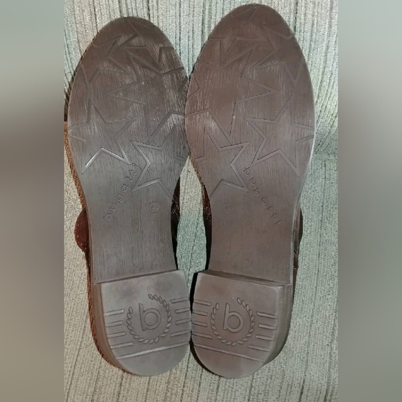 Bugatti burgundy wingtip luxury boot - Picture 7 of 10